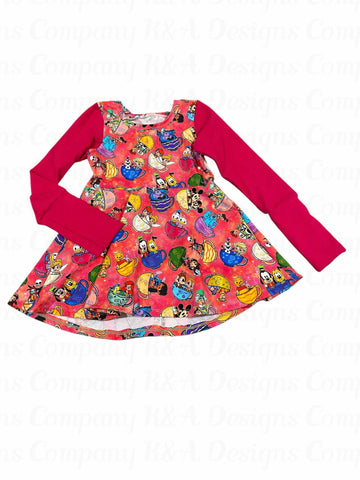 Teacups 6-9Y GWM Dress