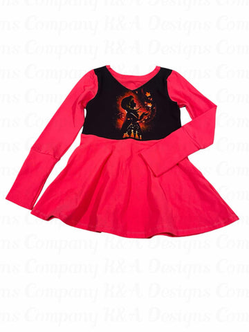 Leafy Girl 6-9Y GWM Dress